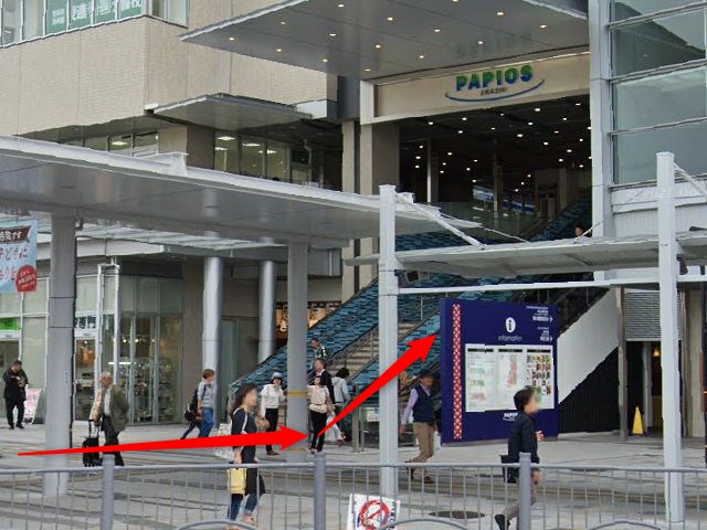 エステティックTBC明石駅前店の行き方