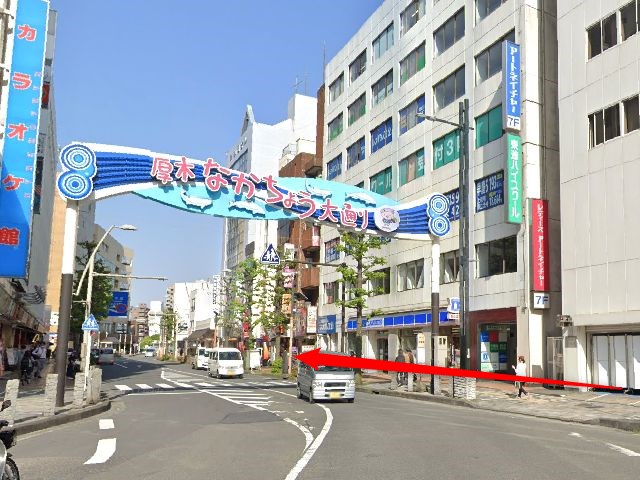 エステティックTBCガーデンシティ厚木店の行き方