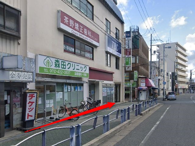 エステティックTBC岸和田店の行き方