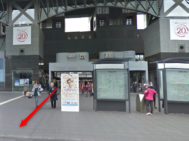 エステティックTBC京都駅前店の行き方