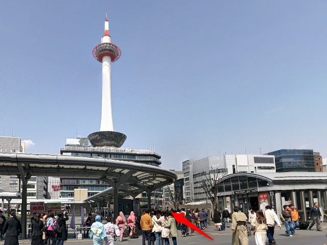 エステティックTBC京都駅前店の行き方