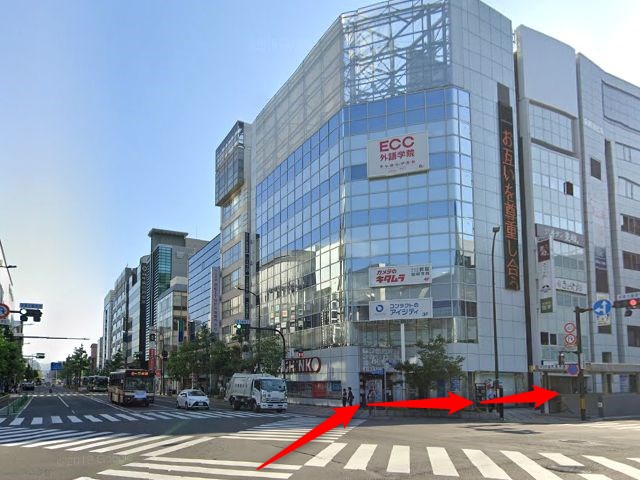 エステティックTBC京都駅前店の行き方