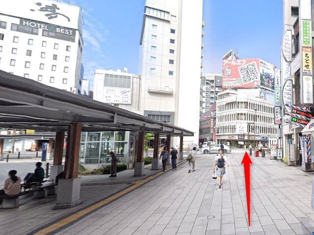 エステティックTBC長野駅前店の行き方