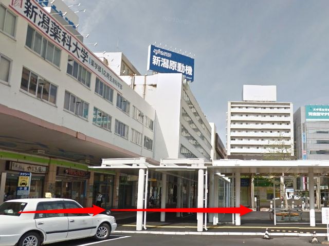 エステティックTBC新潟店の行き方