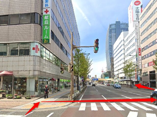 エステティックTBC新潟店の行き方