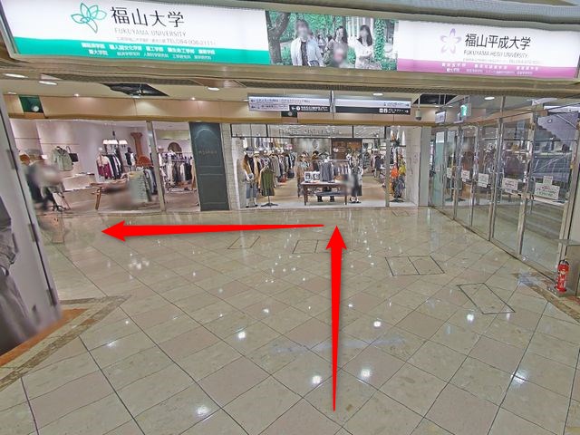 TBC岡山ターミナルスクエアビル店の行き方