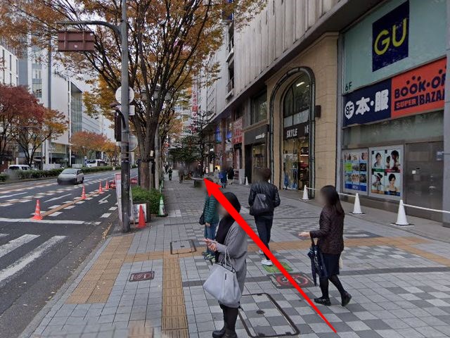 エステティックTBC名古屋栄店の行き方