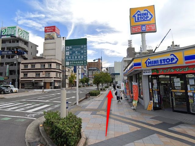 エステティックTBC高松店の行き方