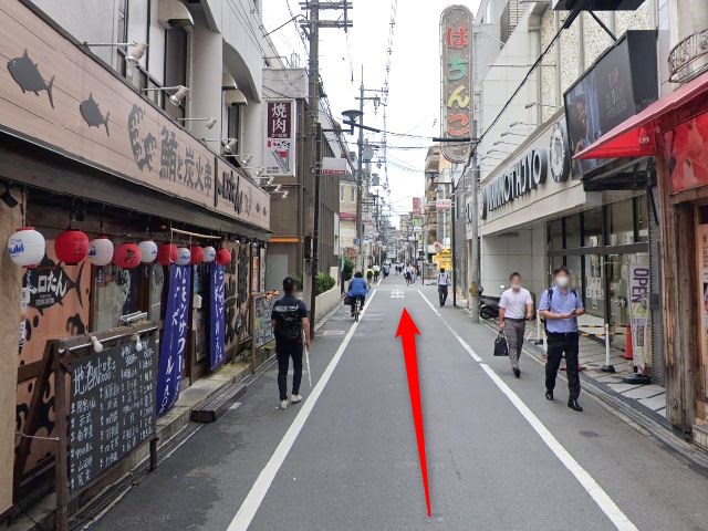 エステティックTBC高槻店の行き方