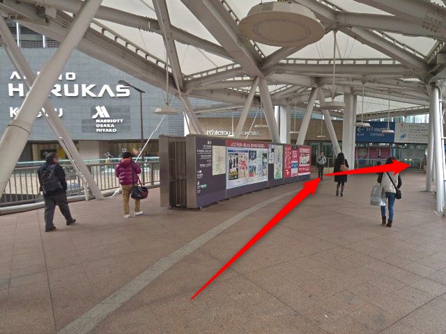 エステティックTBC天王寺駅前店の行き方