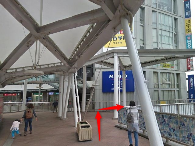 エステティックTBC天王寺駅前店の行き方
