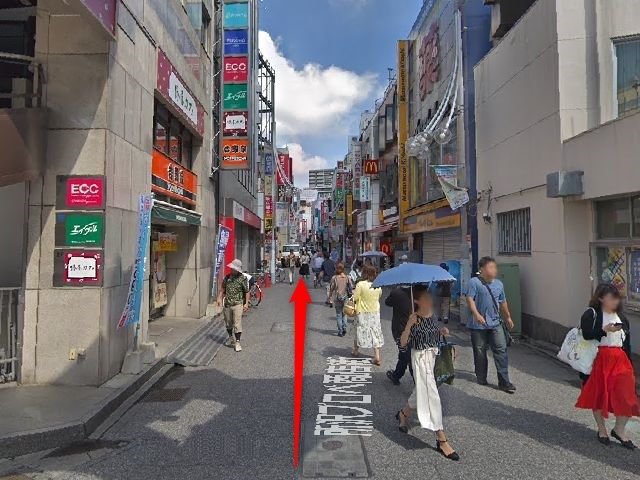 エステティックTBC所沢店の行き方