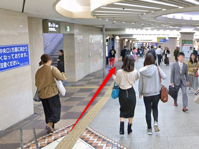 エステティックTBC梅田本店の行き方
