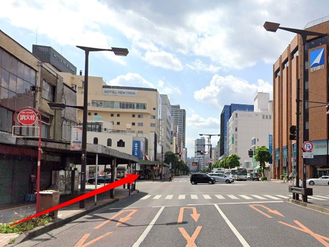 エステティックTBC宇都宮店の行き方