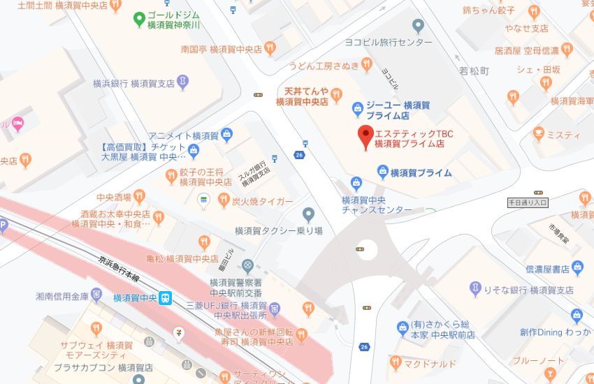 閉店 Tbc横須賀プライム店の無料カウンセリング予約はこちら 閉店 Tbc横須賀プライム店の無料カウンセリング予約はこちら